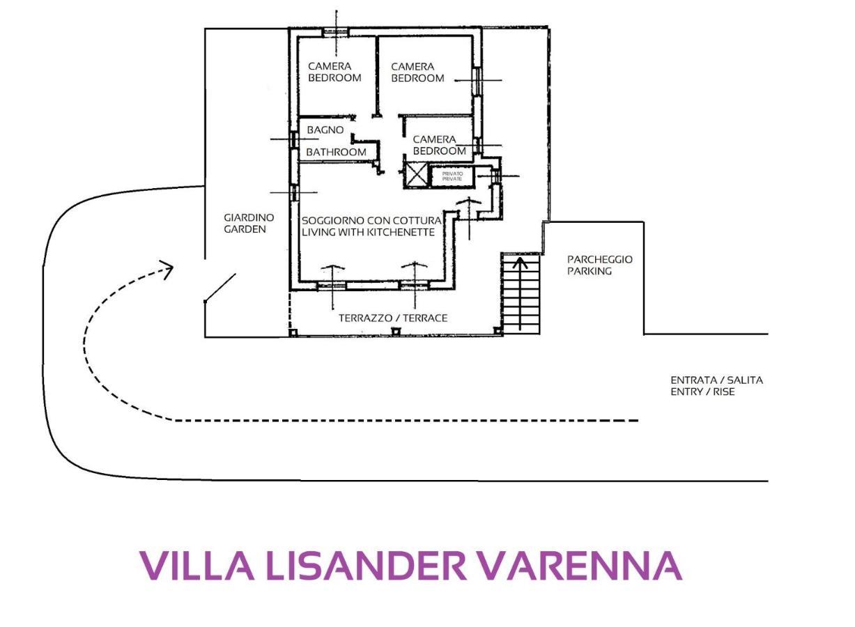 Villa Lisander Varenna Exterior photo